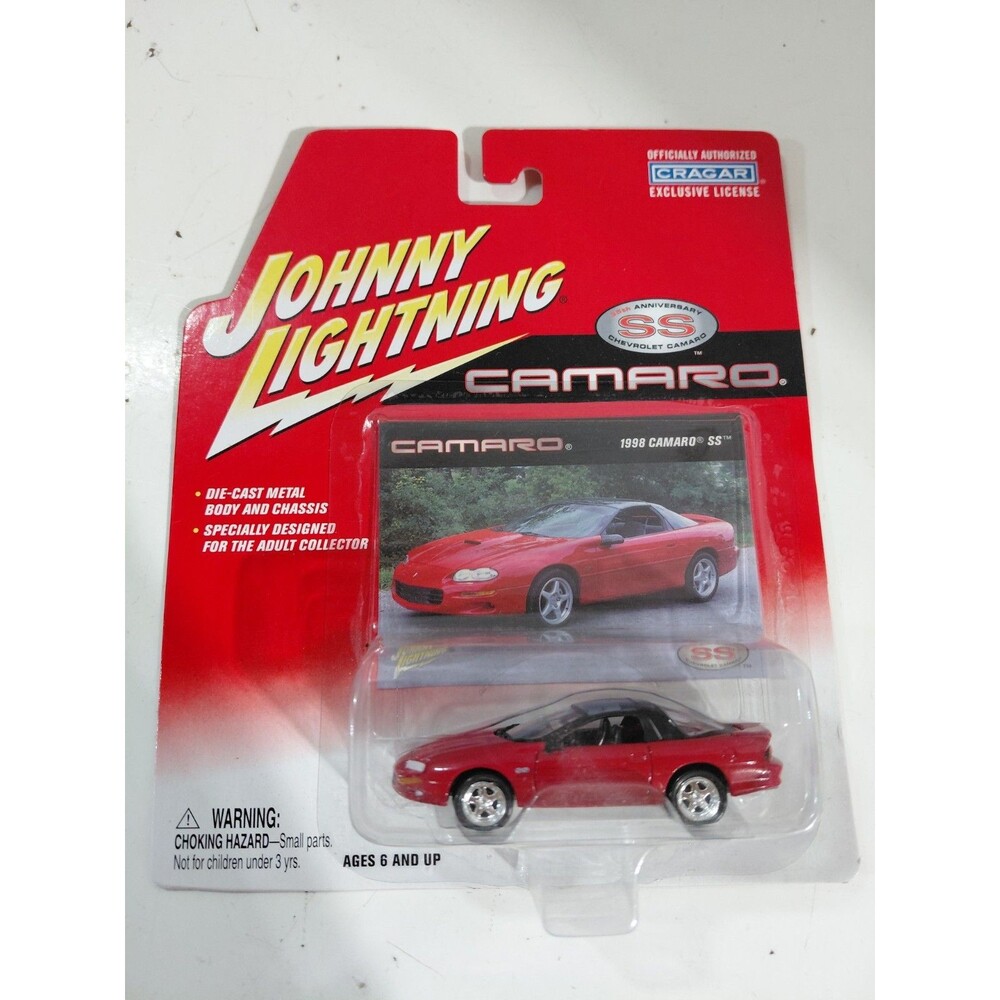 Johnny Lightning SS 35th Anniversary 1:64 Die Cast 1998 Chevrolet Camaro SS Car